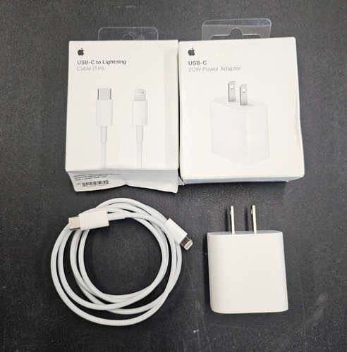 Apple 20W USB-C Power Adapter with 1M USB-C to Lightning Cable - Open Box