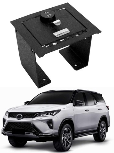 Center Console Gun Safe Lock Vault Box Compatible with Toyota Fortuner 2021+