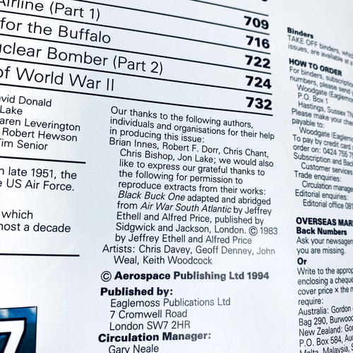 Lot of 16 TAKE OFF MAGAZINE Vintage 90s Bundle Air Force Military Model 11 to 26 - Picture 7 of 8