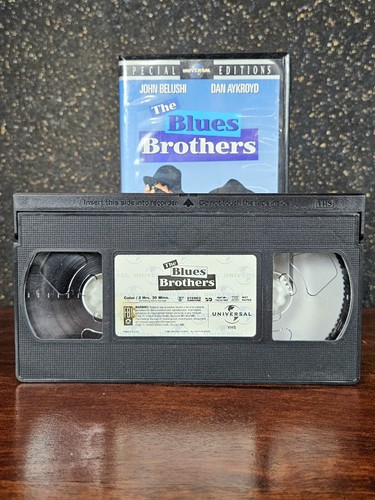 1980 THE BLUES BROTHERS SPECIAL EDITION CLAMSHELL 1999 VHS TAPE JOHN BELUSHI - Picture 4 of 6