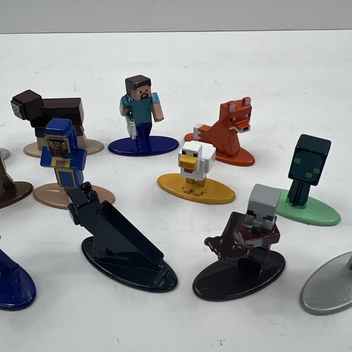 Jada Toys Minecraft Nano Metalfigs Lot Of 17 great used condition - Picture 4 of 13
