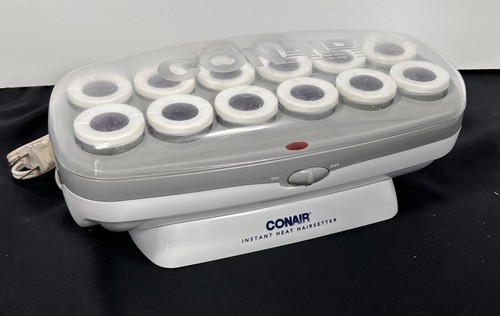 Conair Instant Heat Hairsetter 20 Hot Rollers Curlers Retro Curly Hair - Picture 1 of 2