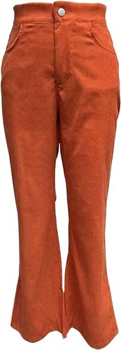 Women Bell Bottom Corduroy Pants Flare Pants High Waisted Wide Leg Palazzo Loung - Picture 30 of 46
