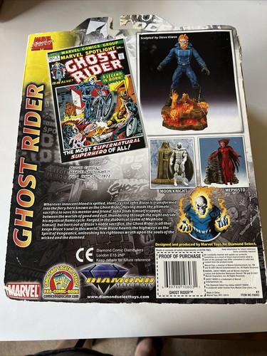 Marvel Ghost Rider Action Figure Marvel �� Seleziona 2007 - Foto 7 di 12