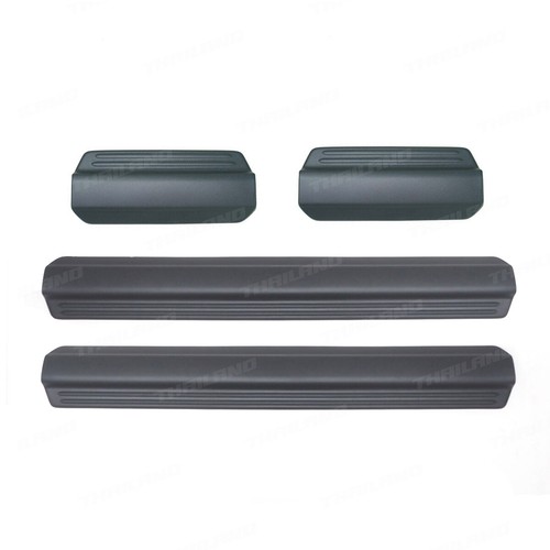 Fits Isuzu D-Max TFR 4 Doors 2007 - 11 Plastic Plate Sill Door Step Cover - Picture 5 of 11