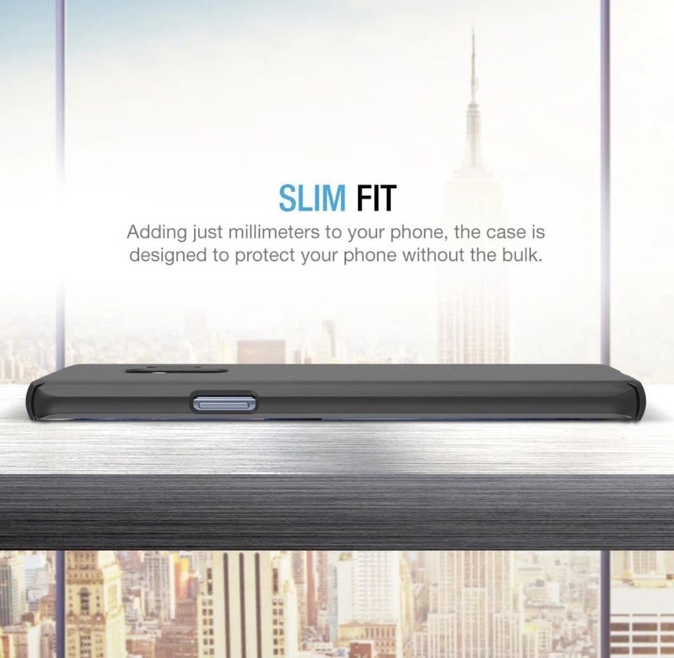 2 Pk. Funda Maxboost Galaxy S9 mSnap Antideslizante Revestimiento Mate Excelente Agarre Negra Foto 4 de 4