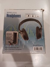 4 in 1 Wireless Headphones 60351 Built In FM Radio MP3/MP4 PC TV CD With Manual