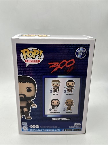 Funko POP! Filme: WB 100 - 300 Leonidas Figur #1473 - Neu - Bild 4 von 5