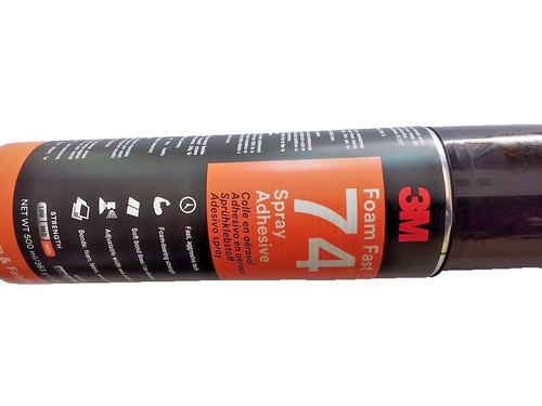 3M™ Foam Fast 74 Spray Adhesive, Orange, 500 ml - Foto 8 di 13