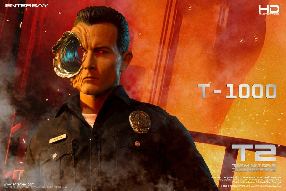 Enterbay HD-1014 Terminator 2 Judgement Day 1/4 Quarter Enterbay HD-1014 Terminator 2 Judgement Day 1/4 Quarter