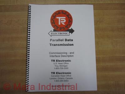 TR Electronic TR-ECE-TI-GB-0054-00 Media Manual Only