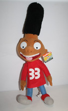 Nanco 18” Gerald Plush Hey Arnold Tall Black Hair Stuffed Doll VTG 2002 Soft Toy