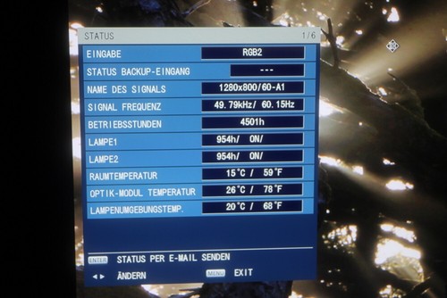 *Panasonic PT-DZ13KE*3-DLP 3D Beamer Projektor 12000 Lumen projector WUXGA SDI - Picture 5 of 15