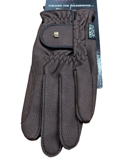 NEU ROECKL ROECK Winter Grip mocca braun Handschuhe Reithandschuhe Bodenarbeit - Bild 4 von 4
