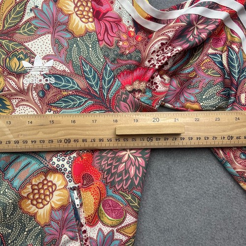 ADIDAS FARM RIO Jacket Women UK 14 M FUGIPRABALI Bird Floral Originals Full Zip - Picture 3 of 13
