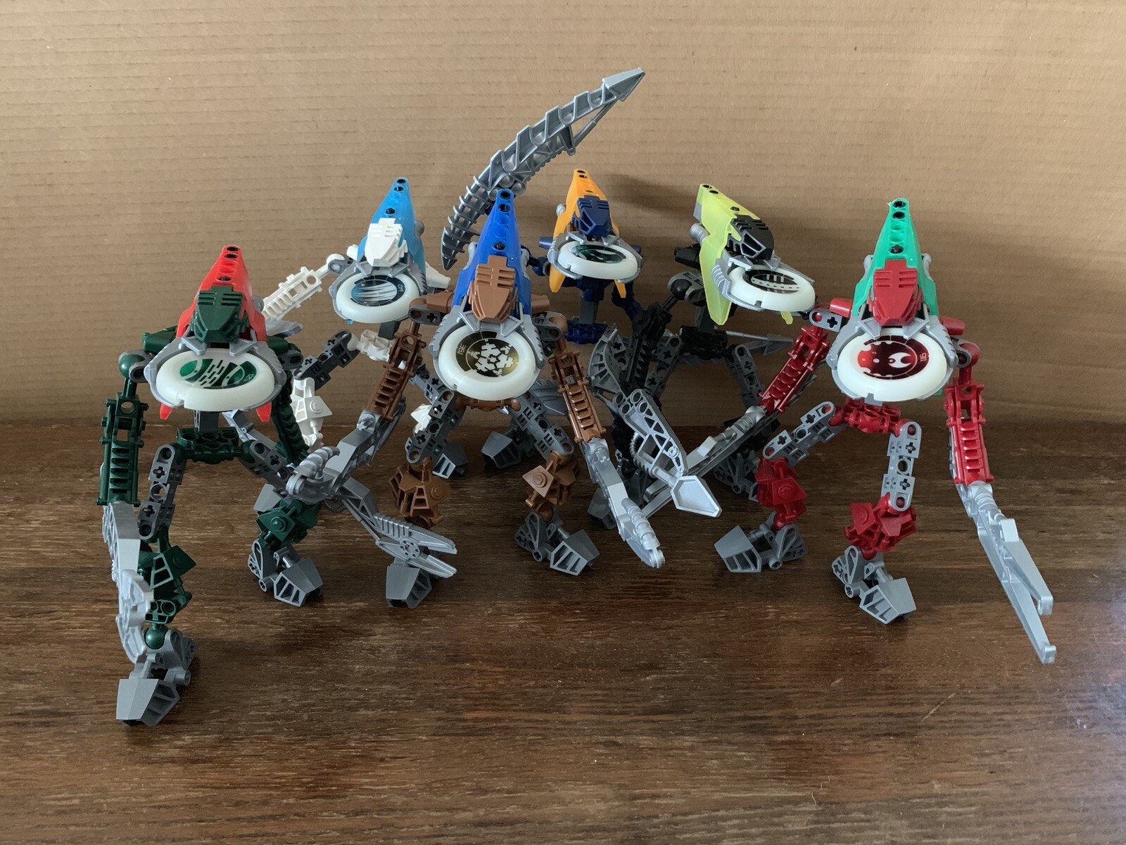 Lego Bionicle-Vahki - 2005-Seminuevo-Juego Completo Lego Bionicle-Vahki - 2005-Seminuevo-Juego Completo