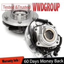 Pair Front Wheel Hub Bearings For Dodge Grand Caravan Town & Country Routan C/V