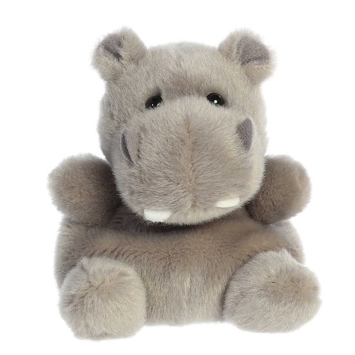 Aurora - Palm Pals - 4.5" Hunk Hippo Adorable Stuffed Animal - Picture 1 of 4