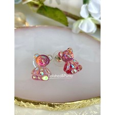 Gummy bear earrings  Bear Earrings  candy earrings Gummy bear In Gift Box