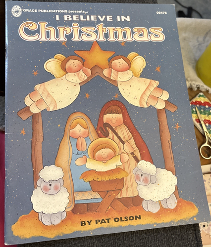 Vtg Rare I Believe in Christmas Tole Painting 1995 Bk #09476