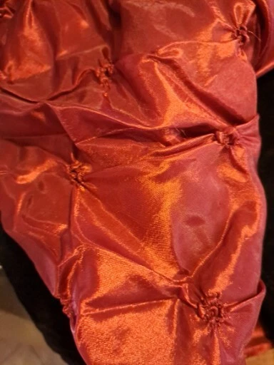 Underwraps длинный плащ черный бархат красный выстеганный атласный костюм  - Изображение 4 из 4