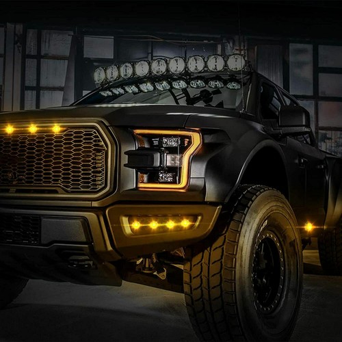 20x Amber 3/4" Bullet Round LED Side Marker Lights Trailer RV Indicators Lights - Picture 3 of 12