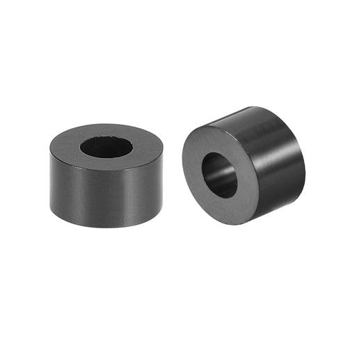 ABS runde Distanzscheibe 3,2 mm Innendurchmesser 7 mm Außendurchmesser 4 mm Höhe für M3 Schrauben schwarz 500 Stück - Bild 1 von 3