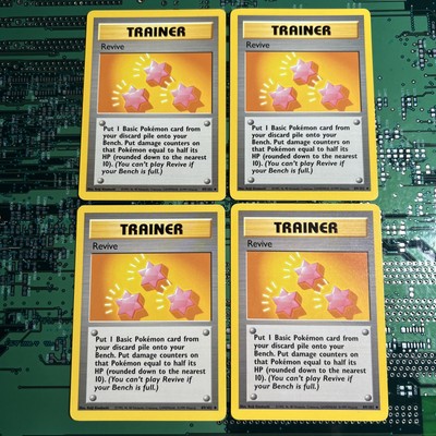 Revive 89/102 Base Set Trainer Pokemon Card Unlimited Uncommon Vintage 4