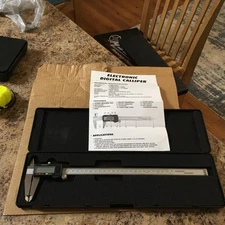 Electronix Express Electronic Digital Caliper Gently Used w/ Case Free Shipping