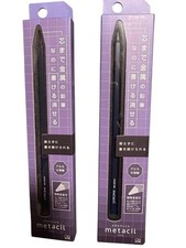 Sunstar Stationery Metacil Metallic Pencils, Navy, Set of 2, Equivalent to 2H c