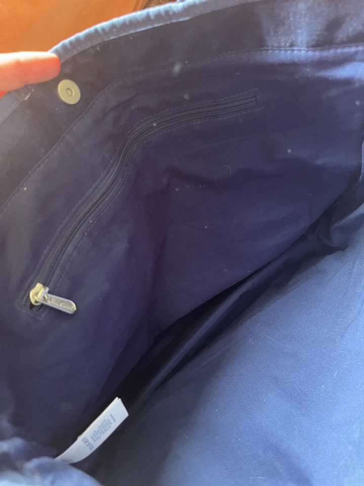 Cath Kidston, Disney, Peter Pan tote bag, blue velvet, very rare  - Image 3 of 4