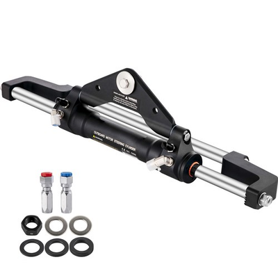 #ad Hydraulic Steering Cylinder Outboard Steering Pump HC5345 3 Marine Rotary 300HP $290.99