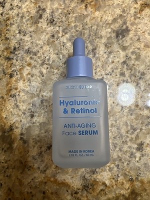 Korean Glow Elixir Hyaluronic & Retinol Anti-Aging Facial Serum 2.02 FL.OZ NEW