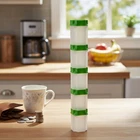 10 American Silver Eagles Coin Tubes Stackable Portable & Monster Box Compatible