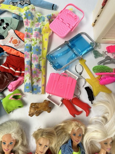 Vintage Mattel Barbie Ken Puppe Konvolut 90er Kleidung Zubehör Fashionistas Groovin’ - Bild 7 von 10