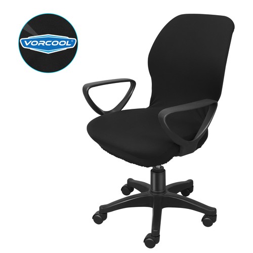Funda para silla de oficina reposabrazos fundas para computadora fundas para sillón elásticas - Imagen 6 de 10