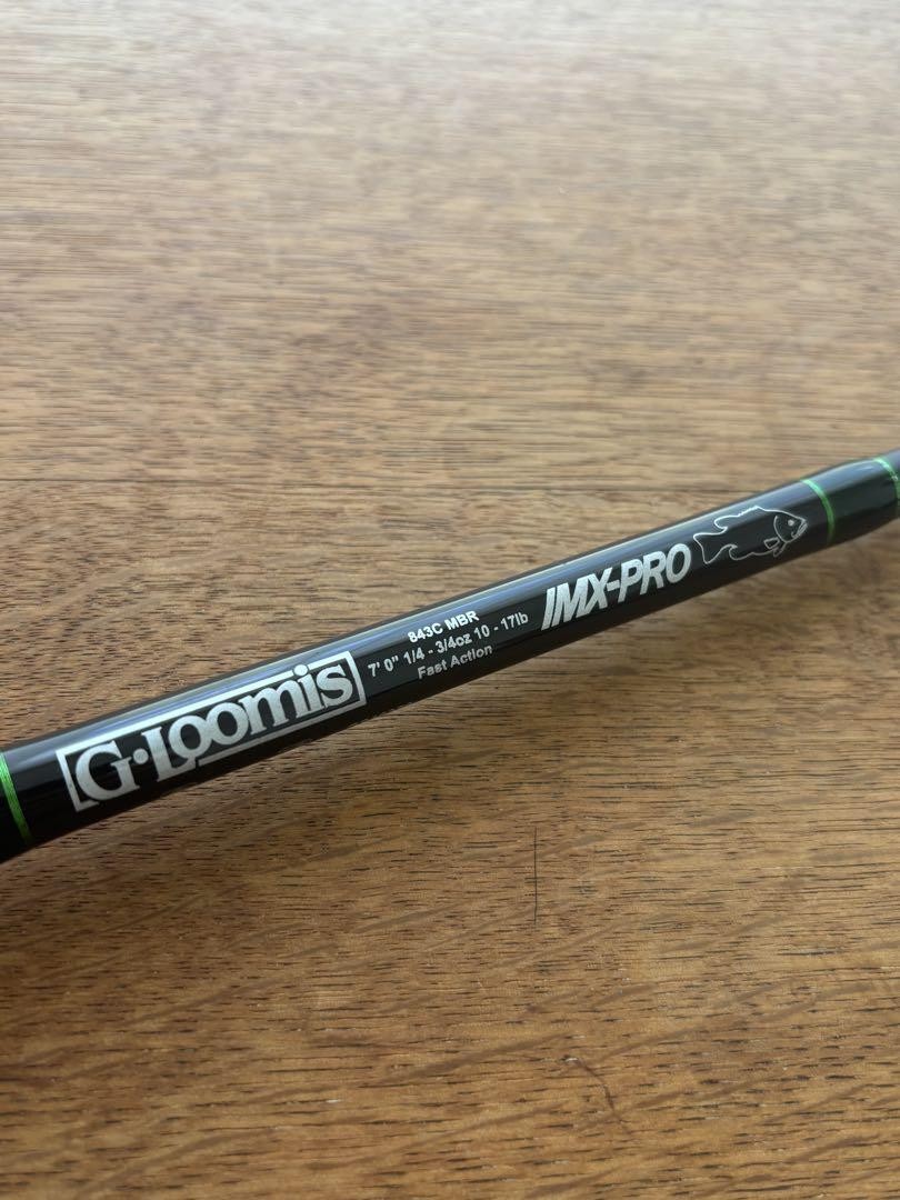 gルーミス IMX-PRO 843C MBR ロッド キスラー glx G-Loomis IMX-PRO 843C MBR Rod, Casting, Used, Kistler GLX | eBay