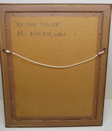 Margaret Nicholson (1886-1972) ENGLISH MID 20thC PORTRAIT OF A LADY oil painting - Picture 5 of 5