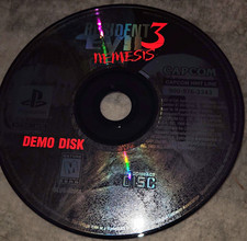 Capcom Resident Evil 3: Nemesis Demo Disk (PS1) 1999 NTSC-U/C M