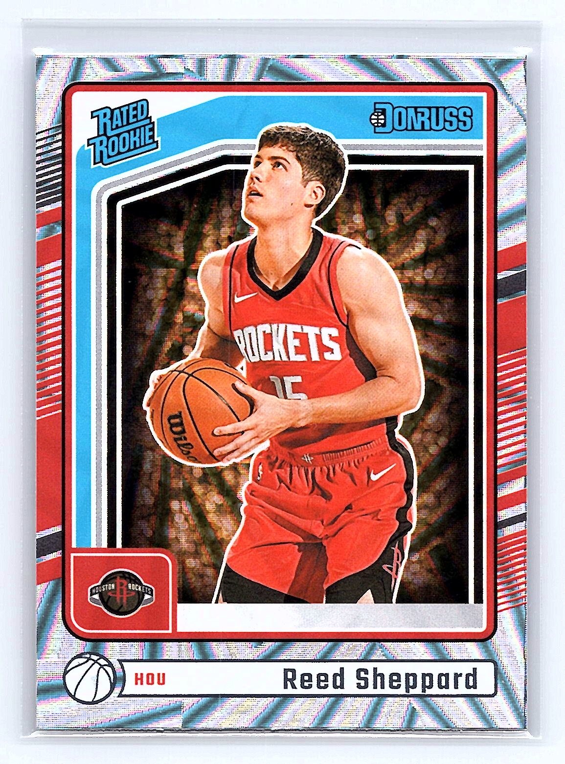 Reed Sheppard 2024-25 Donruss #202 Wedges Rookie *tc