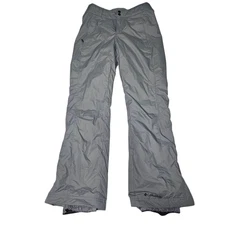 Columbia Snow Pants Women's XS Gray Ski / Snowboarding Modern Mountain Insulated