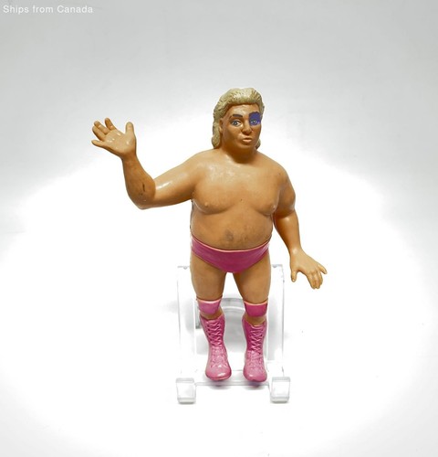 WWF LJN Adorable Adrian Adonis 1987 Rubber Wrestli...