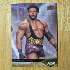 Powerhouse Hobbs | 2024 Upper Deck AEW All Elite Wrestling #49 Gold