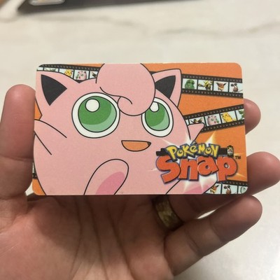 Pokemon Jigglypuff Snap Station Vintage Blockbuster Video Chip Card 1999