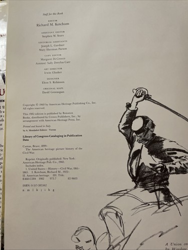 The American Heritage Picture History of THE CIVIL WAR by Bruce Catton 1982 - Picture 8 of 17