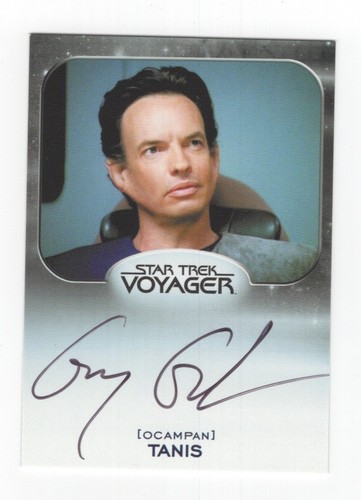 Carta autografa Star Trek 50° anniversario 2017 Renon Gary Graham