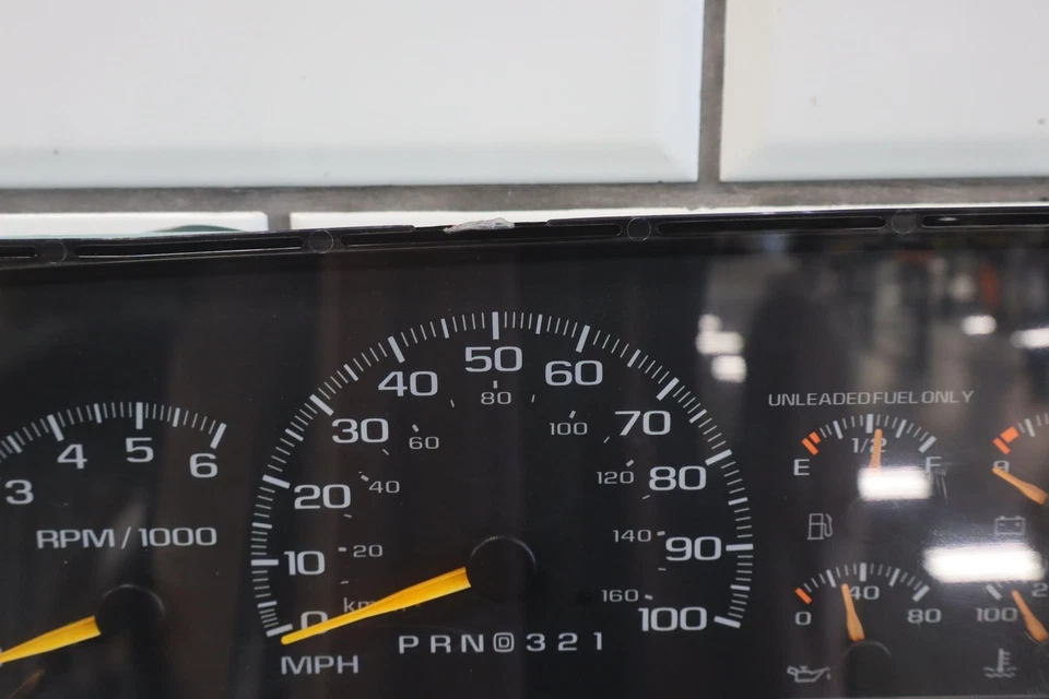 95-99 Chevy GMC GMT400 7.4L 454 Speedometer Cluster Tested 212K 16207735 - Image 4 of 4