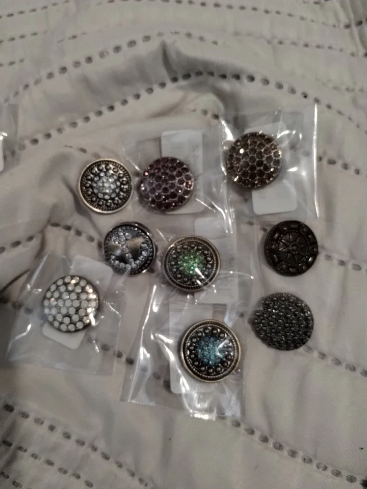 Pulsera y broches de presión de jengibre Foto 3 de 4