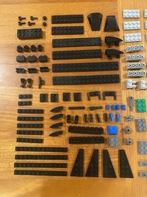 LEGO Space Mars Mission 7647 MX-41 Switch Fighter, All Parts, No Stickers