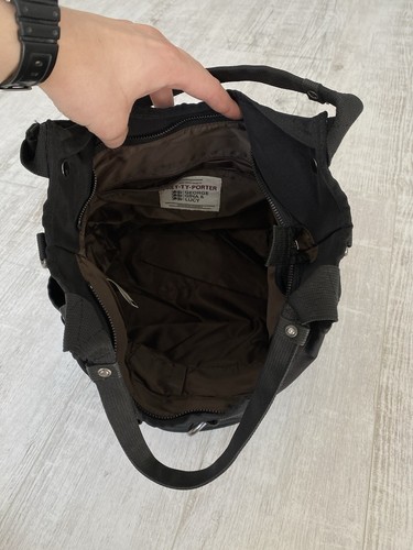 George Gina Lucy Avantgarde Baumwolle schwarz hübsche Porter große Tasche Handtasche - Bild 12 von 15